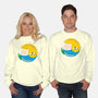 Adventurer Balance-unisex crew neck sweatshirt-Agu Luque