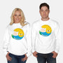 Adventurer Balance-unisex crew neck sweatshirt-Agu Luque