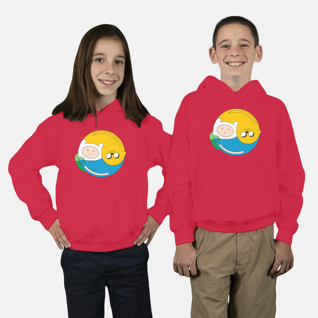 Adventurer Balance-youth pullover sweatshirt-Agu Luque