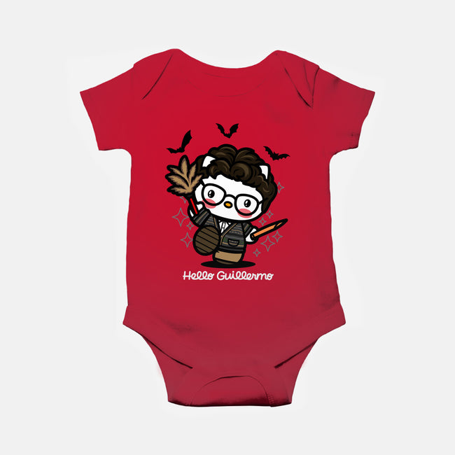 Hello Guillermo-baby basic onesie-Boggs Nicolas