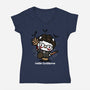 Hello Guillermo-womens v-neck tee-Boggs Nicolas