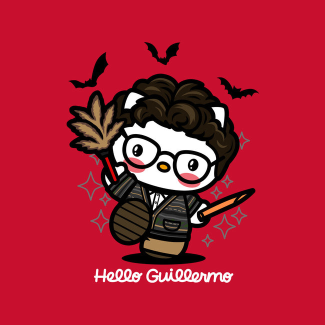 Hello Guillermo-womens fitted tee-Boggs Nicolas