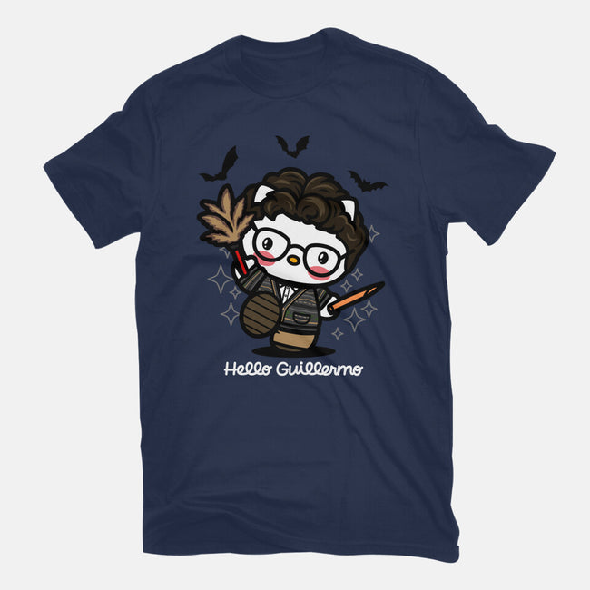 Hello Guillermo-mens heavyweight tee-Boggs Nicolas