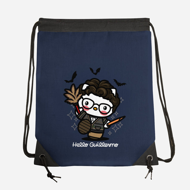 Hello Guillermo-none drawstring bag-Boggs Nicolas