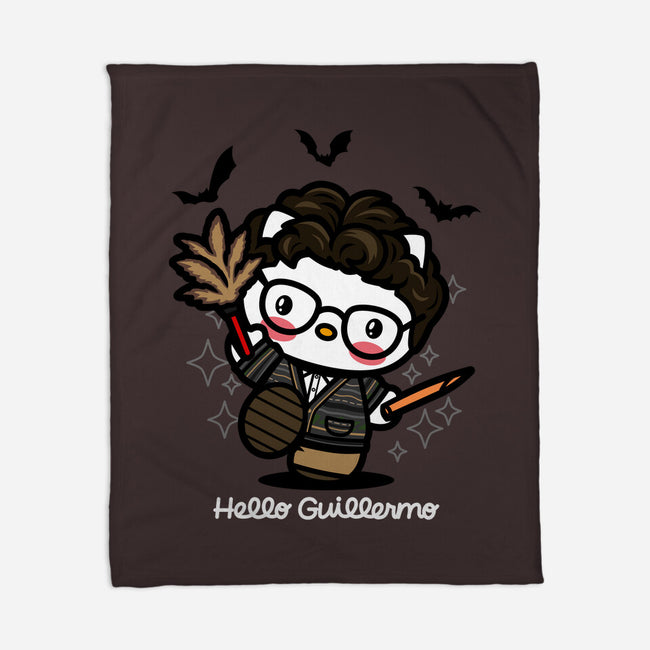 Hello Guillermo-none fleece blanket-Boggs Nicolas