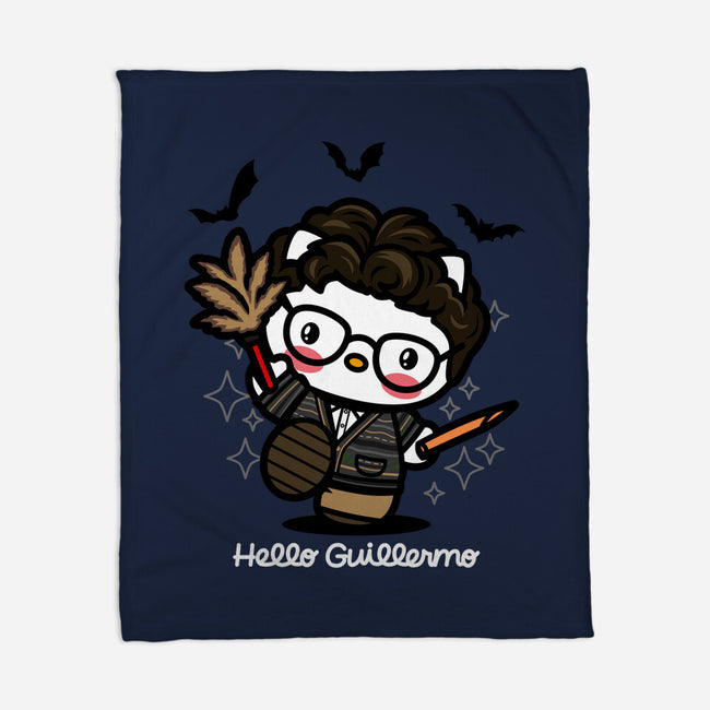 Hello Guillermo-none fleece blanket-Boggs Nicolas