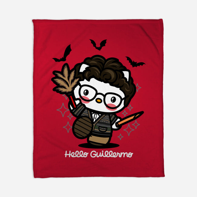 Hello Guillermo-none fleece blanket-Boggs Nicolas