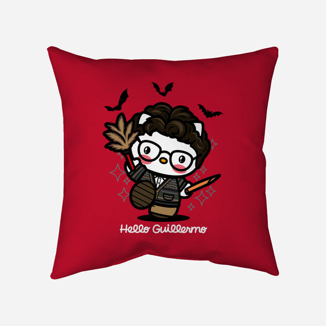 Hello Guillermo-none removable cover w insert throw pillow-Boggs Nicolas
