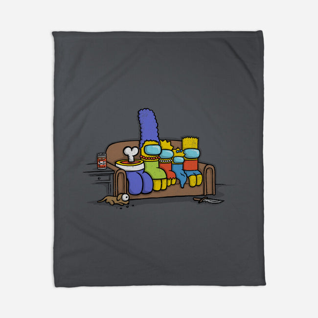 The Boy Is Sus-none fleece blanket-kg07