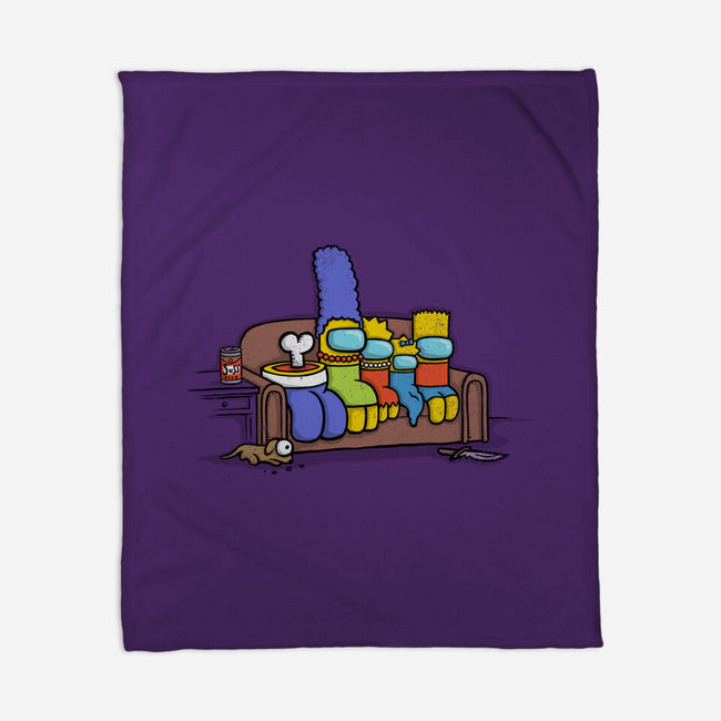 The Boy Is Sus-none fleece blanket-kg07