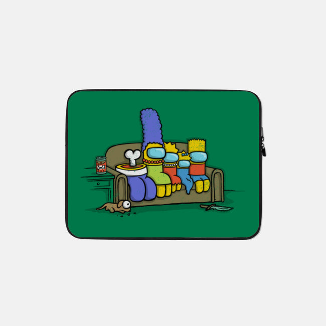 The Boy Is Sus-none zippered laptop sleeve-kg07