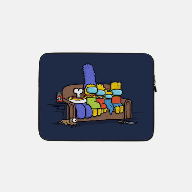 The Boy Is Sus-none zippered laptop sleeve-kg07