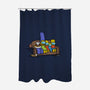 The Boy Is Sus-none polyester shower curtain-kg07