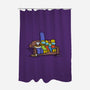 The Boy Is Sus-none polyester shower curtain-kg07
