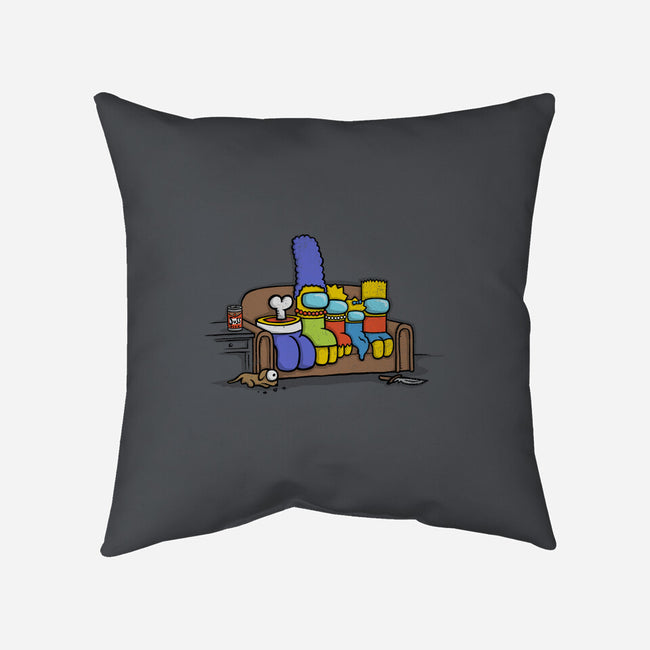The Boy Is Sus-none removable cover w insert throw pillow-kg07