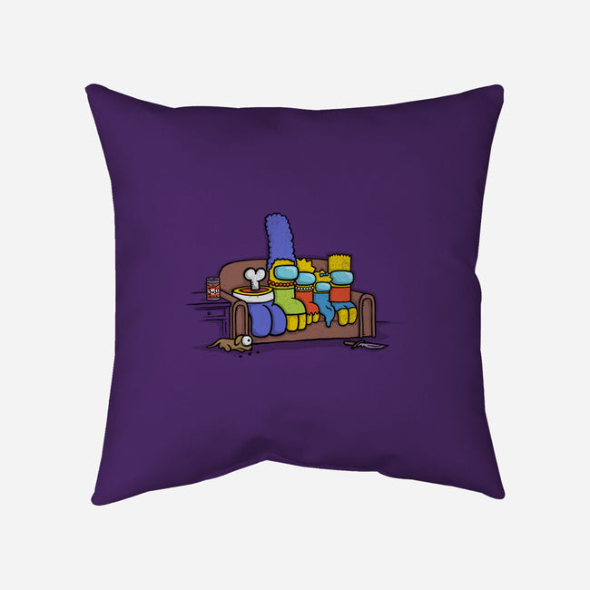 The Boy Is Sus-none removable cover w insert throw pillow-kg07