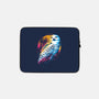 Colorful Owl-none zippered laptop sleeve-glitchygorilla