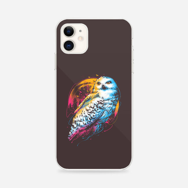 Colorful Owl-iphone snap phone case-glitchygorilla