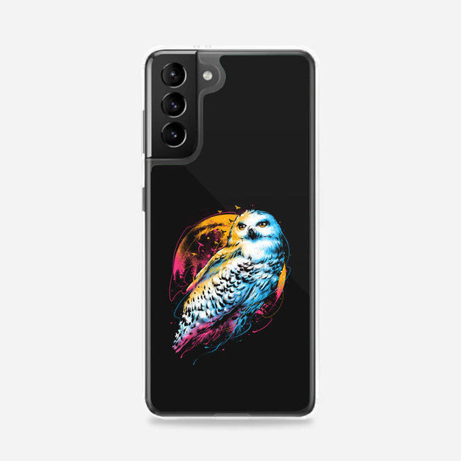 Colorful Owl-samsung snap phone case-glitchygorilla