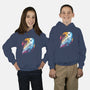 Colorful Owl-youth pullover sweatshirt-glitchygorilla