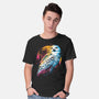 Colorful Owl-mens basic tee-glitchygorilla