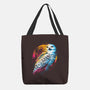 Colorful Owl-none basic tote-glitchygorilla