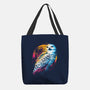 Colorful Owl-none basic tote-glitchygorilla