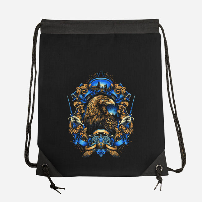 House of the Wise-none drawstring bag-glitchygorilla