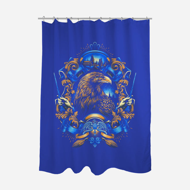 House of the Wise-none polyester shower curtain-glitchygorilla
