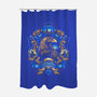 House of the Wise-none polyester shower curtain-glitchygorilla