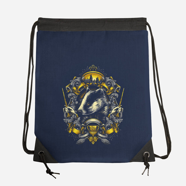 House of the Loyal-none drawstring bag-glitchygorilla