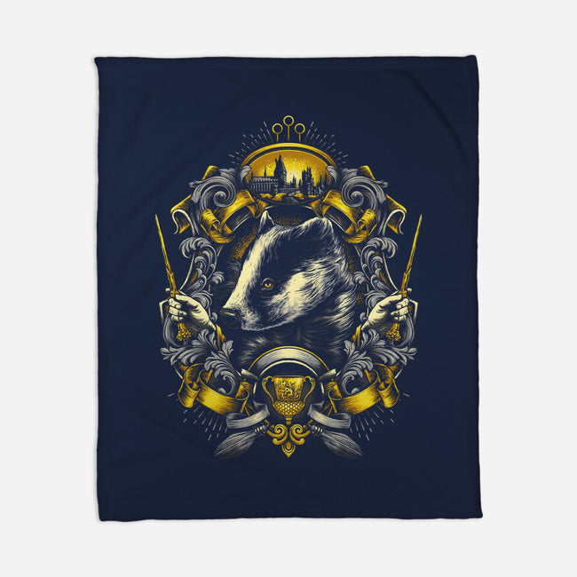 House of the Loyal-none fleece blanket-glitchygorilla