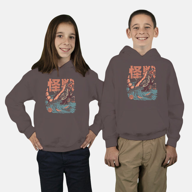 Sushizilla-youth pullover sweatshirt-ilustrata