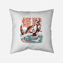 Sushizilla-none non-removable cover w insert throw pillow-ilustrata