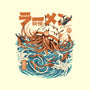 Dark Great Ramen Off Kanagawa-unisex pullover sweatshirt-ilustrata