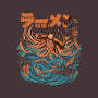 Dark Great Ramen Off Kanagawa-none polyester shower curtain-ilustrata