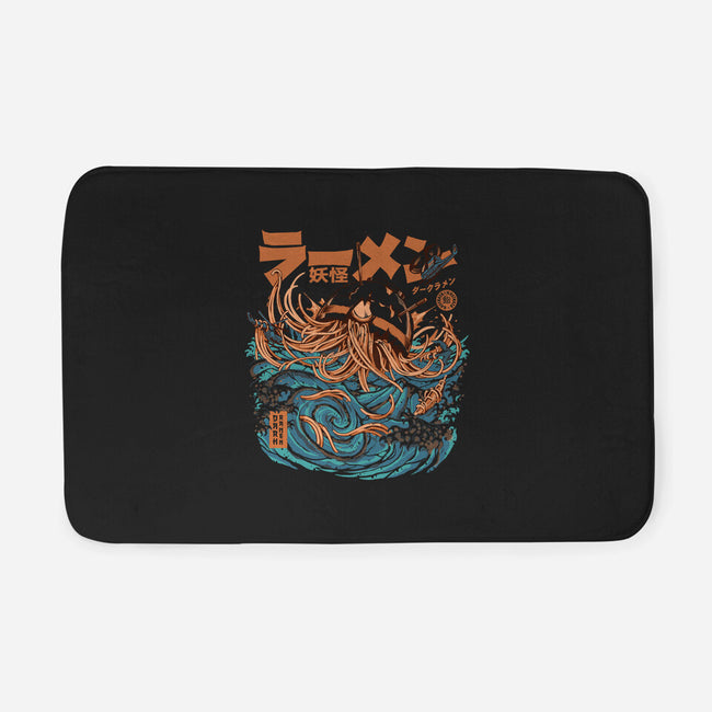 Dark Great Ramen Off Kanagawa-none memory foam bath mat-ilustrata
