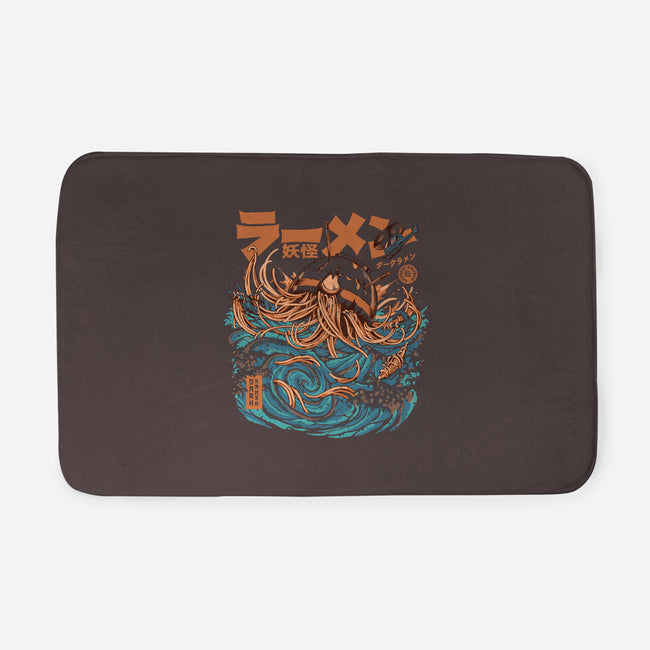 Dark Great Ramen Off Kanagawa-none memory foam bath mat-ilustrata