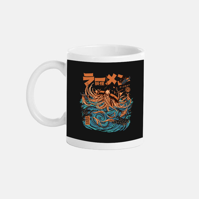 Dark Great Ramen Off Kanagawa-none glossy mug-ilustrata