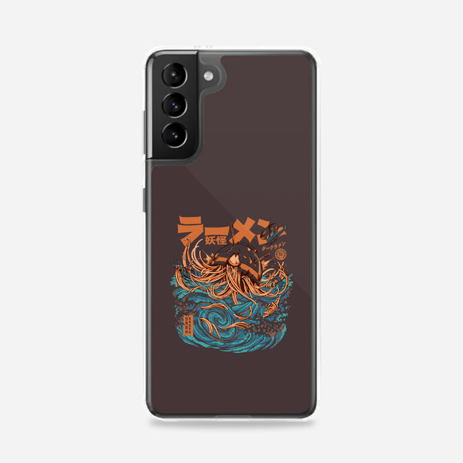 Dark Great Ramen Off Kanagawa-samsung snap phone case-ilustrata