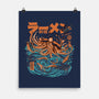 Dark Great Ramen Off Kanagawa-none matte poster-ilustrata