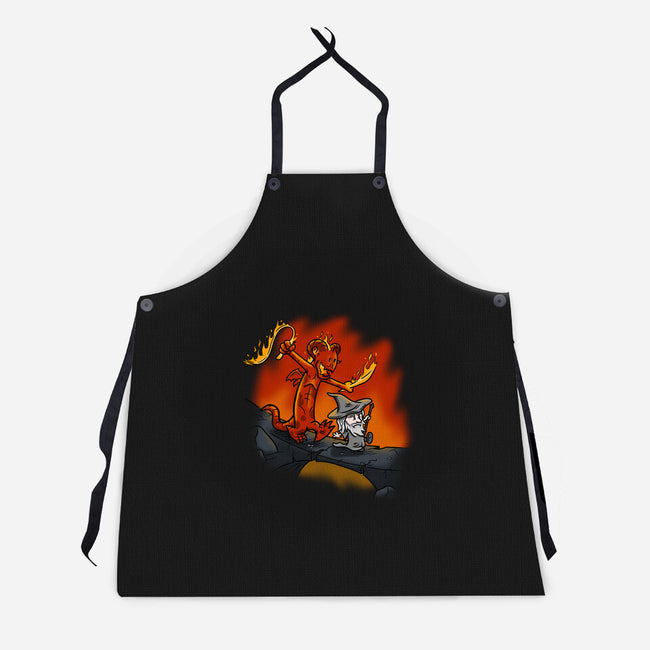 You Fools!-unisex kitchen apron-Paul Simic