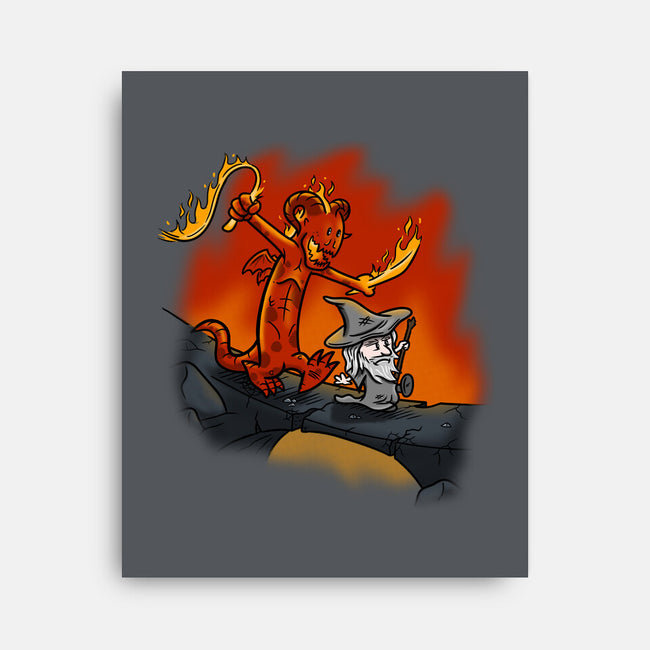 You Fools!-none stretched canvas-Paul Simic