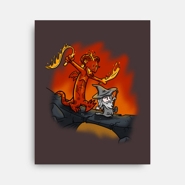 You Fools!-none stretched canvas-Paul Simic
