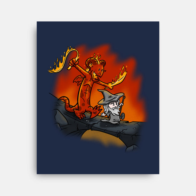 You Fools!-none stretched canvas-Paul Simic