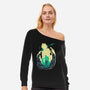 Buster Sword Successor-womens off shoulder sweatshirt-hypertwenty