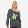 Buster Sword Successor-womens off shoulder sweatshirt-hypertwenty