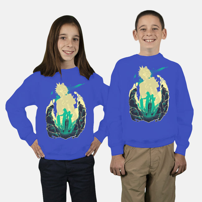 Buster Sword Successor-youth crew neck sweatshirt-hypertwenty