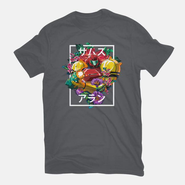 Intergalactic Bounty Hunter-womens fitted tee-manoystee
