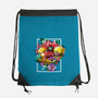 Intergalactic Bounty Hunter-none drawstring bag-manoystee